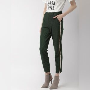 Scotch and Soda Far Far Away Sparkle Green Trousers